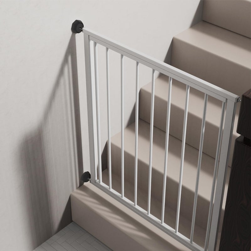 ICERO Baby Wall & Door Protector - Protect Pet & Dog Gates - Mounted Gates Work on Stairs - 4 Pack - Black - Image 3